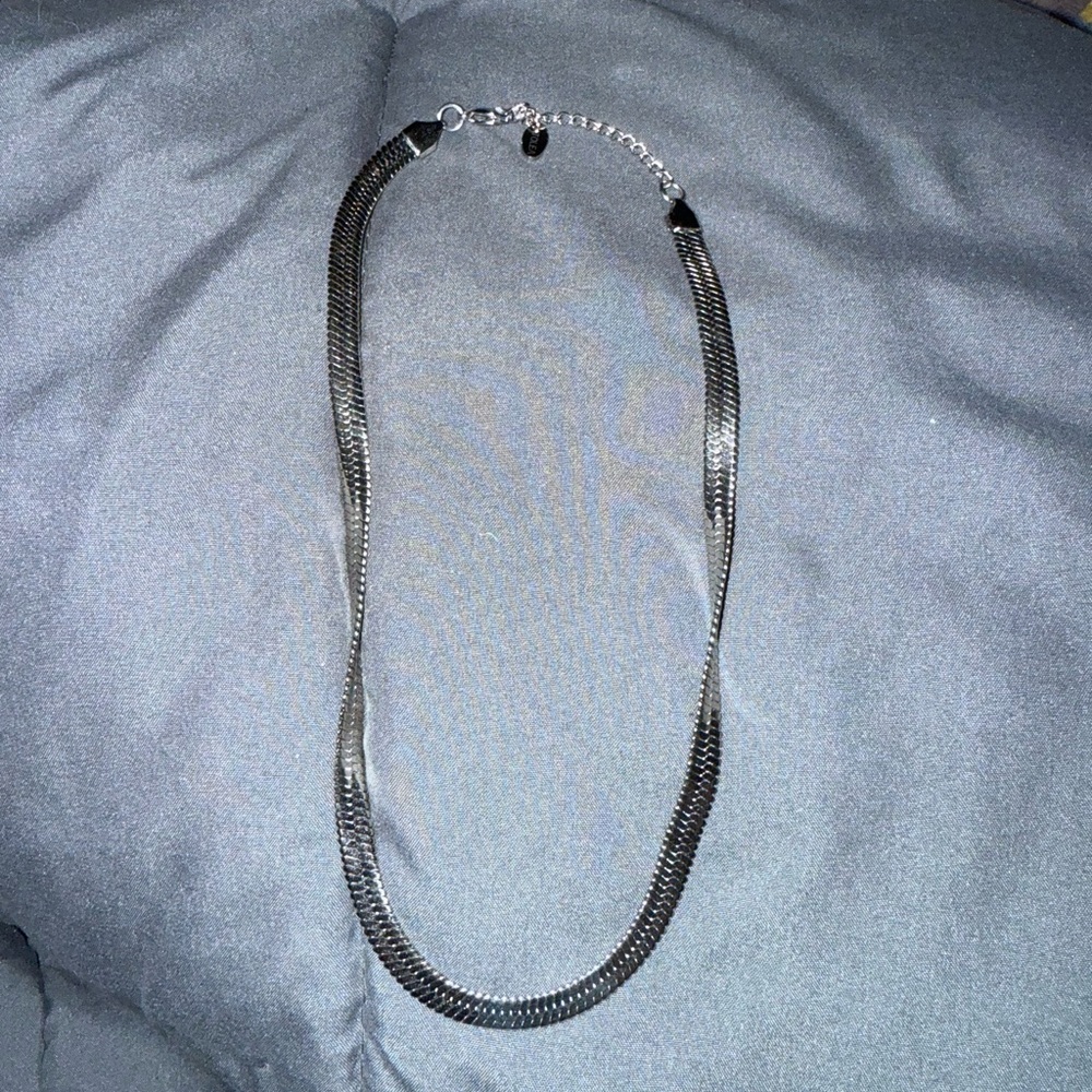 Atolea silver Chain Necklace